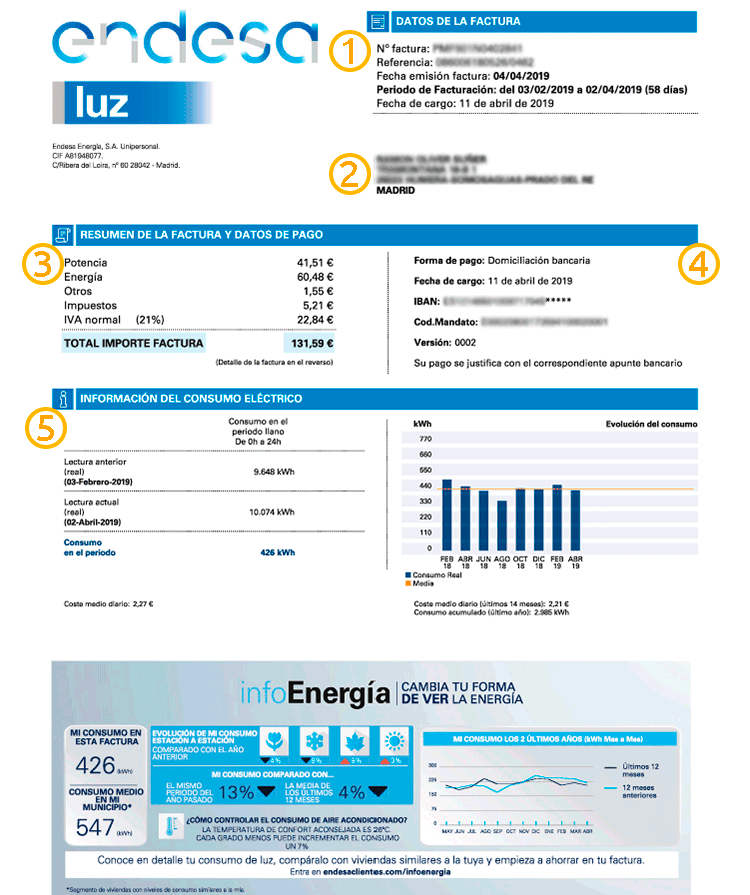 Factura de luz