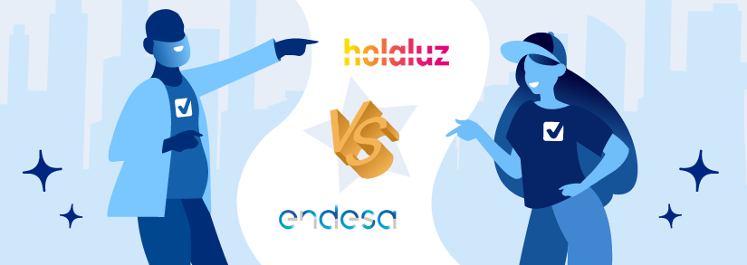 Holaluz o Endesa | ¿Cuál de las dos compañías es mejor y más barata?